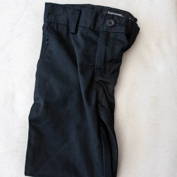 Kid's Black Chino Pant - Picture 2 of 4